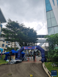 Inflatable Arch used in race event
