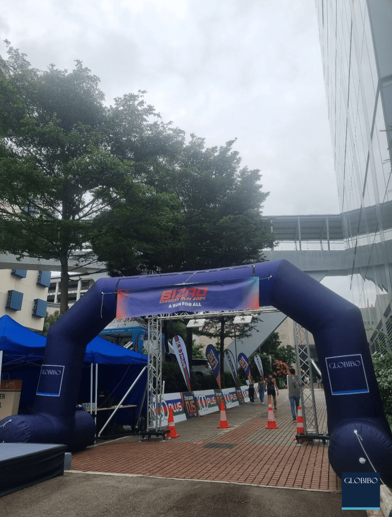 Inflatable Arch used in race event