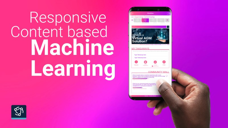 responsive content based machine learning