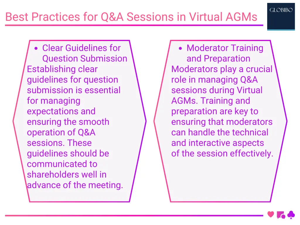 Best Practices for Q&A Sessions in Virtual AGMs Best Practices for Q&A Sessions in Virtual AGMs