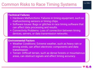 Common Risks to Race Timing Systems