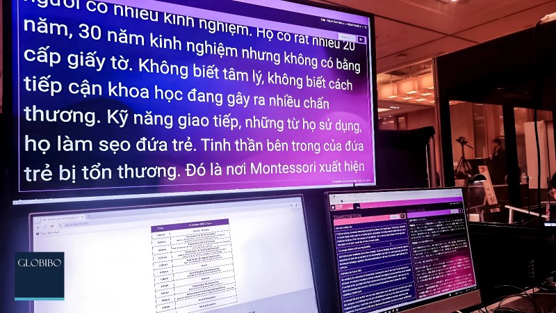 Live Transcription using assist app