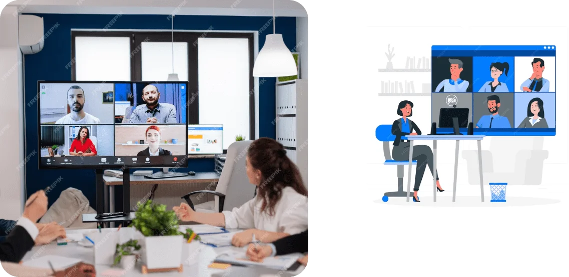 Video conferencing for community management Video conferencing for community management