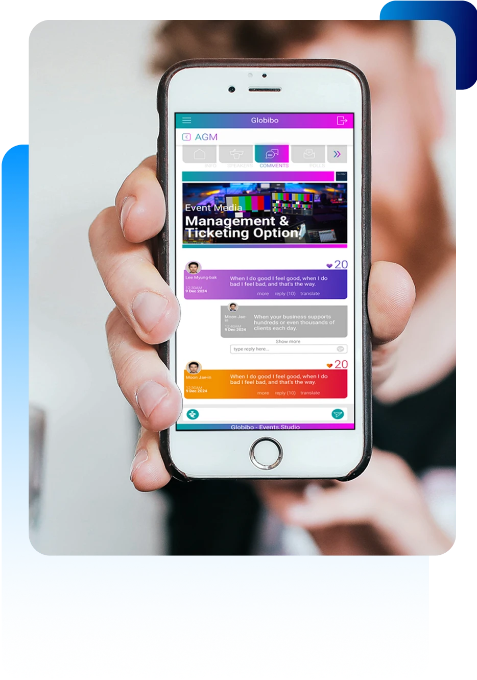 Conversations for Event Commercialization