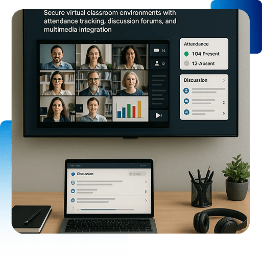 Virtual Classroom Environments for Academic Events