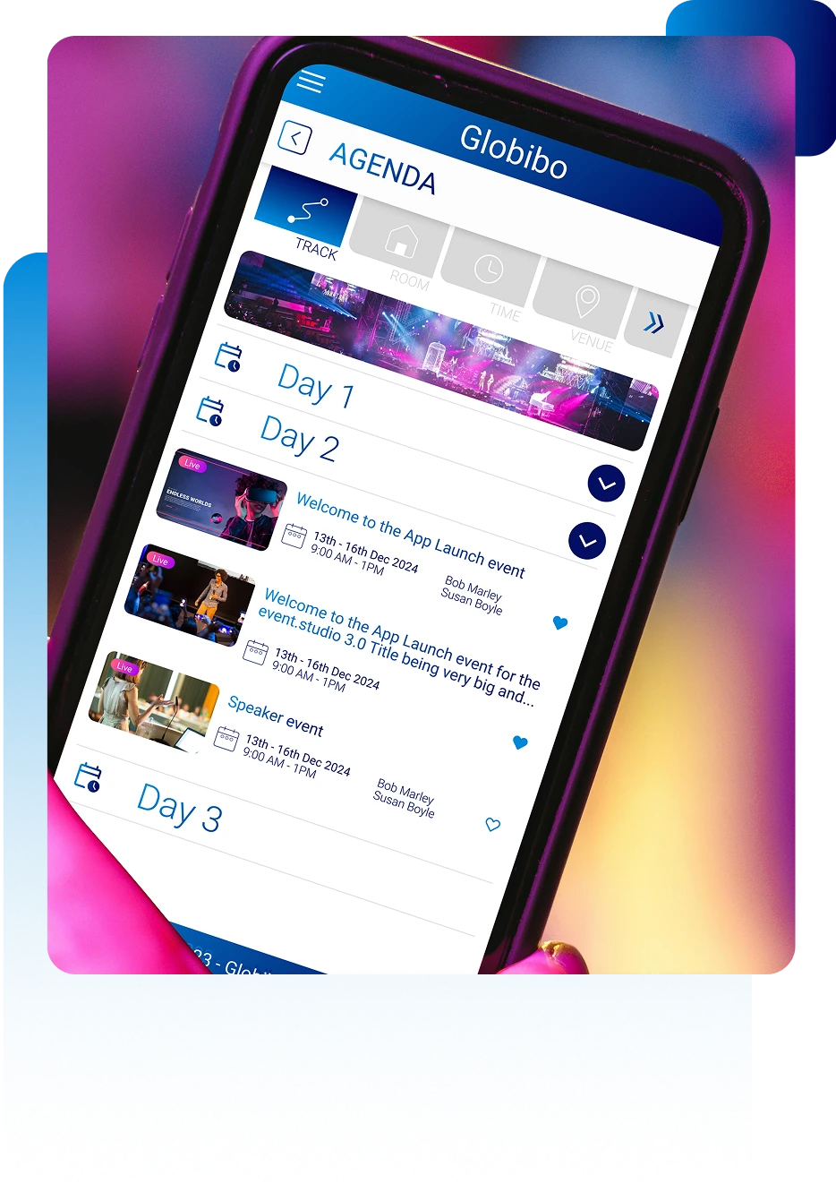 Personal Agenda for Event Personalization