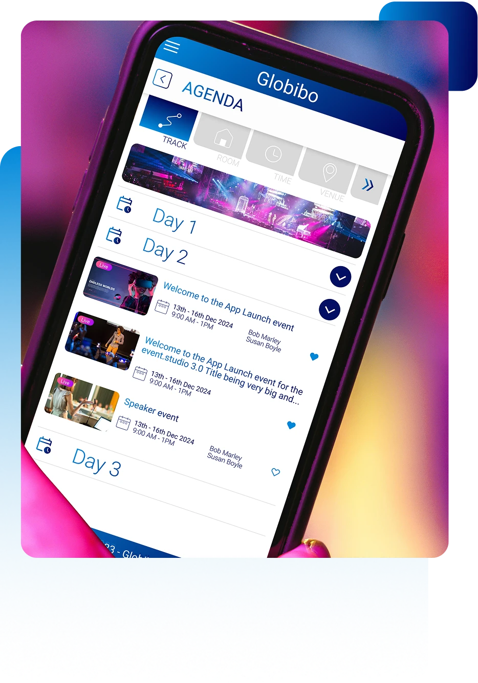 Referenced Views for Event Personalization