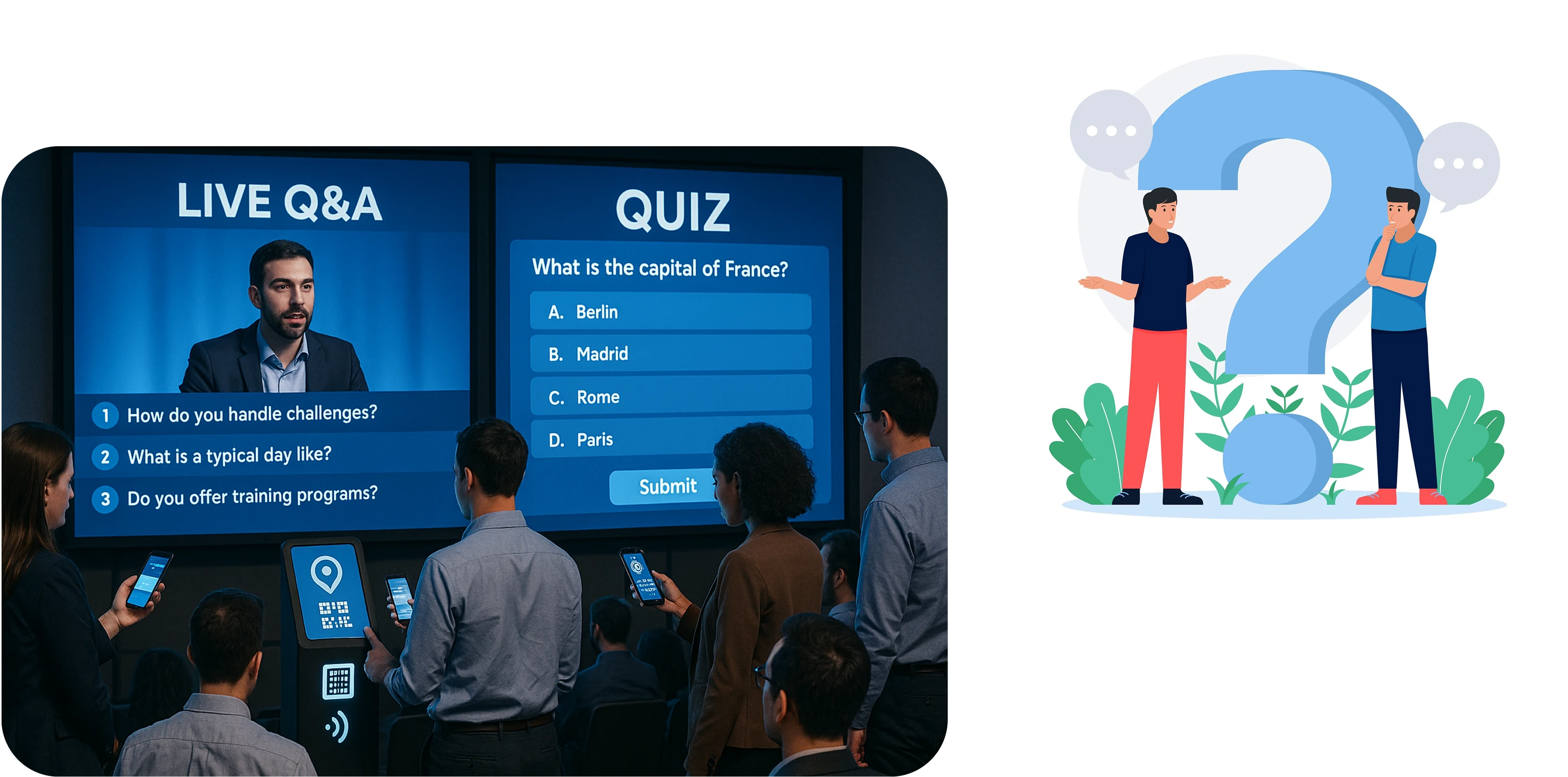 Q&A  for Audience Engagement