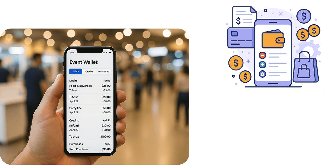 Comprehensive Wallet Management for Wallet Payment in Event Apps Comprehensive Wallet Management for Wallet Payment in Event Apps