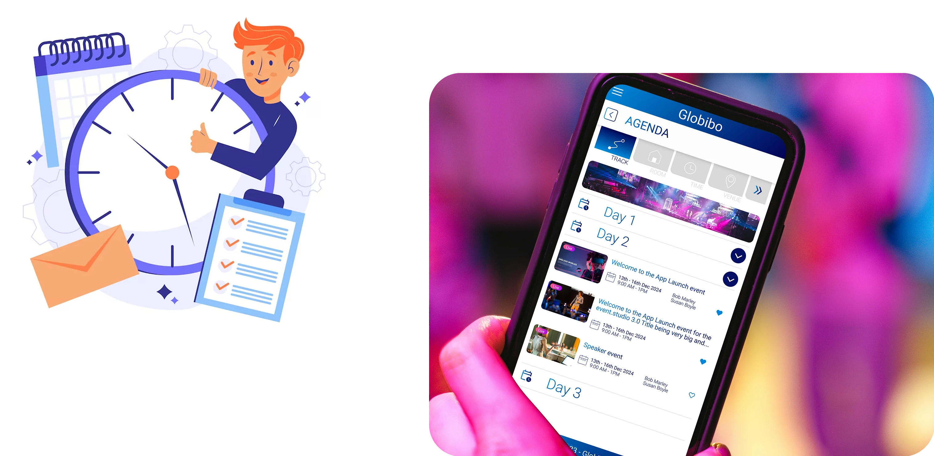 Activities for Event Content Management Activities for Event Content Management