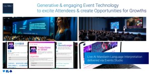Live AI Mandarin Language Interpretation delivered via Events.Studio